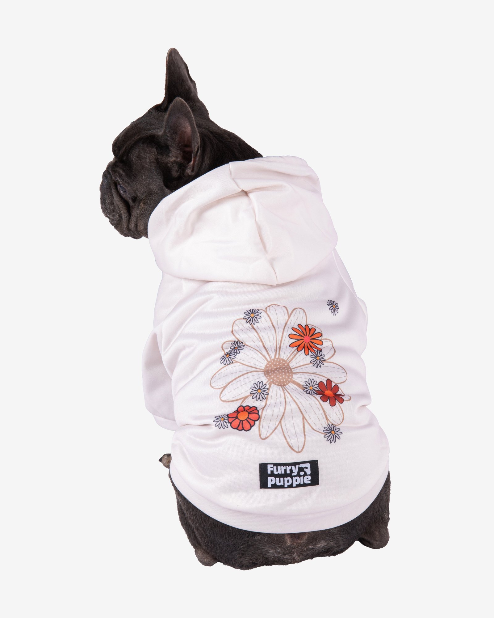 Frenchie Flower Power Hoodie - Image 6