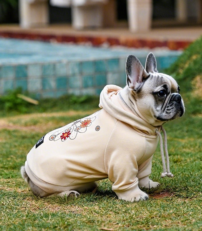 Frenchie Flower Power Hoodie - Image 5